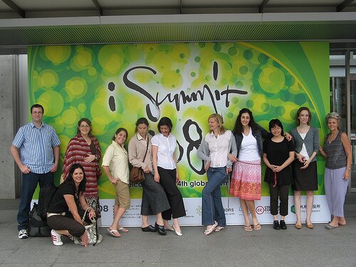 Pre-Summit group pic The iSummit '08 team, Sapporo, Japan