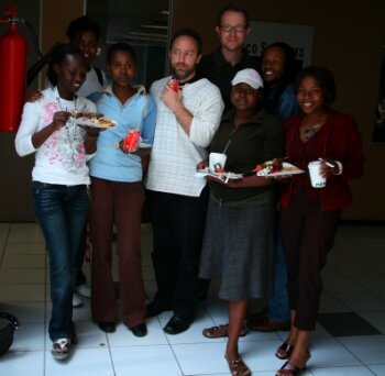 Jimmy Wales with Wikipedia students Jimmy Wales with Wikipedia students, CC BY 2.0